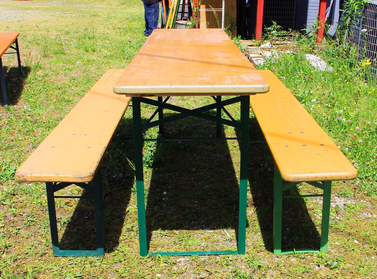 10 Sets of German Beer Garden Table and Bench Authentic Bier Etsy