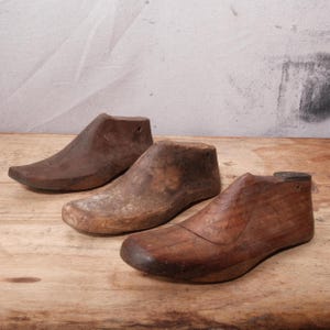 Vintage Wooden Shoe Mold | Cobbler Last | Shoemaking | Form