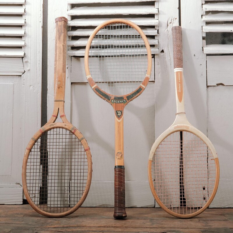 Vintage Tennis Rackets - Etsy