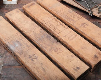 Vintage European Wooden Cigar Mold | Antique Cigar Press – Rustic Craftsmanship from Europe