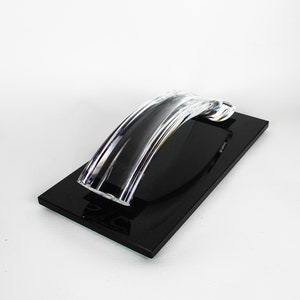 希少な Steuben パートナーシップ ギフト、Steuben ガラス デスク アクセサリ、オリジナル ボックス付きパートナー賞。
