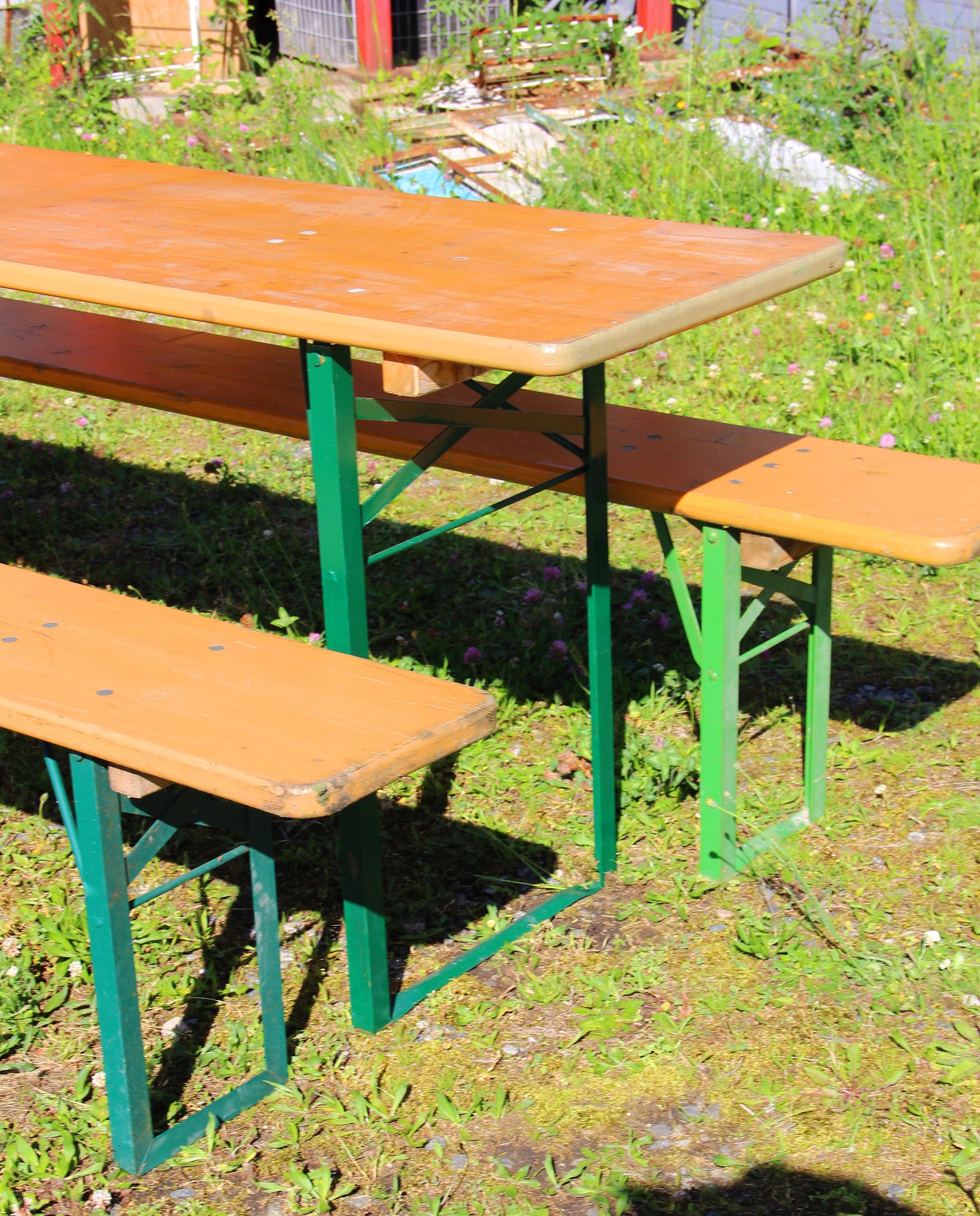 10 Sets of German Beer Garden Table and Bench Authentic Bier Etsy