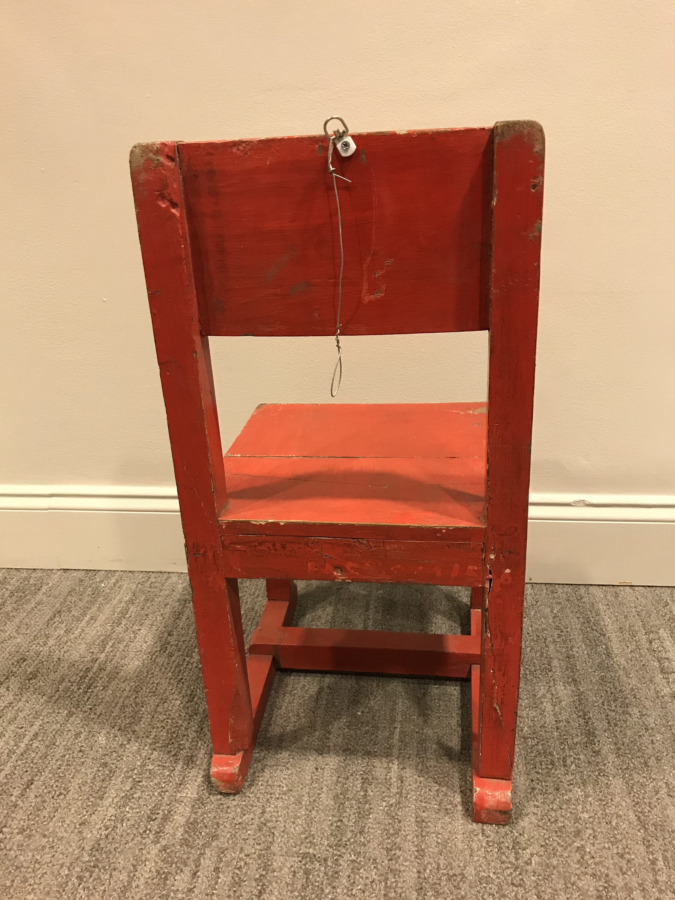 Vintage Children's Chair Rustic Wood Farmhouse Small Etsy