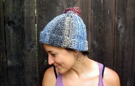 Ribbed Bun Beanie  display picture 1