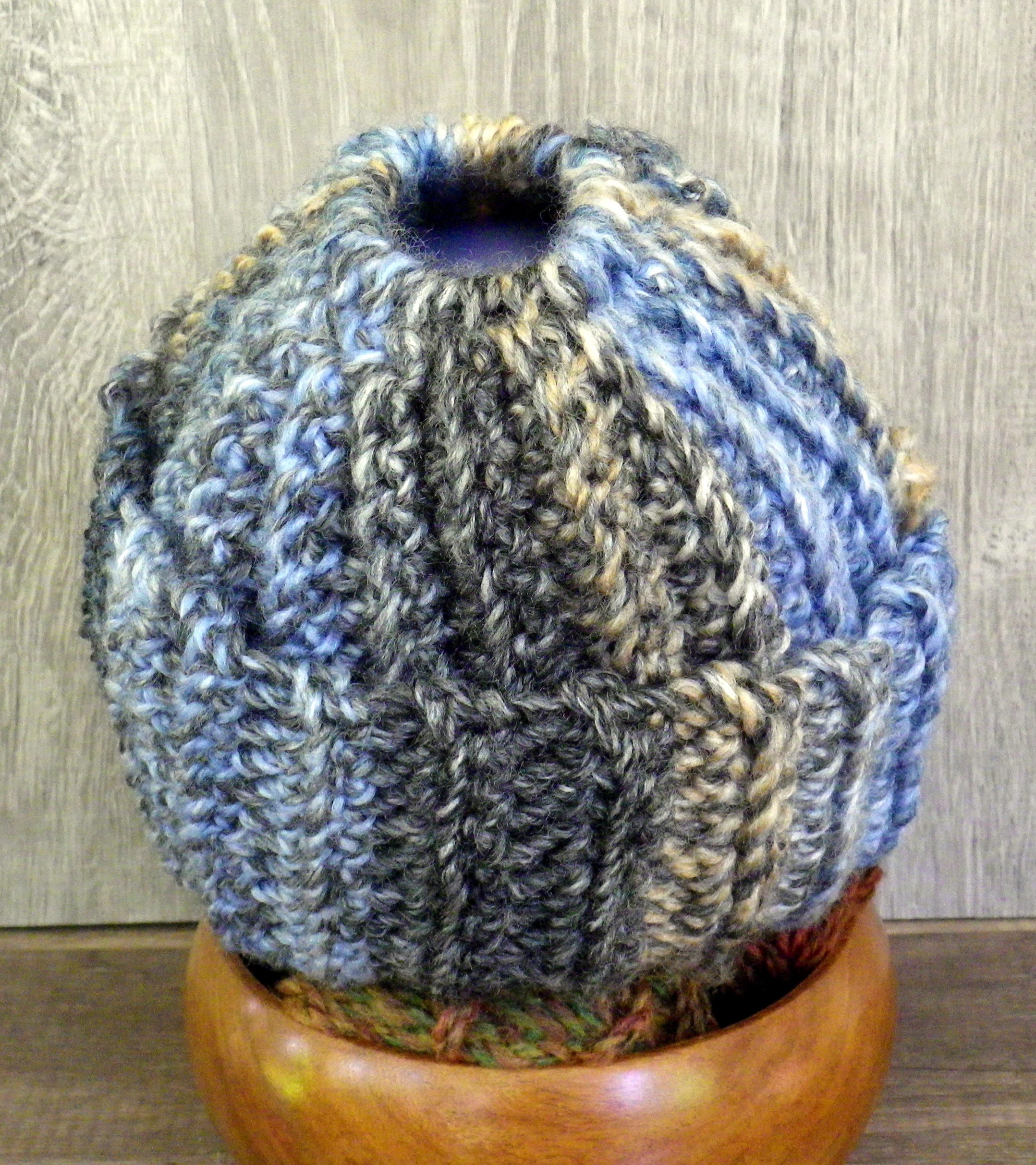 Hand knit sandpiper beanie Introducing my new favorite beanie…”De Novo,” Latin for  main image 2