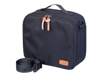 Borsa fotografica con inserto fotografico che si adatta perfettamente a uno zaino 13/15/17" Fjallraven Kanken nero