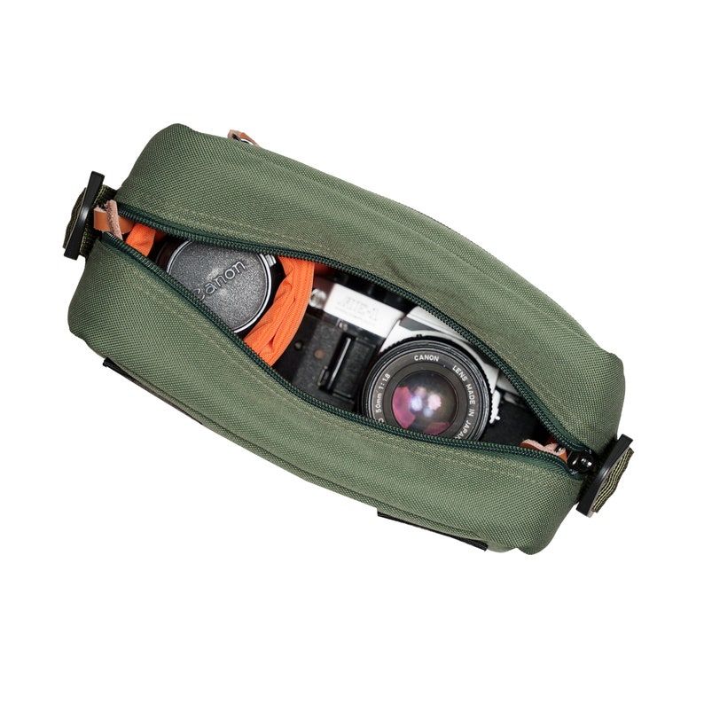 Army Green Camera Bag Insert Bag Etsy