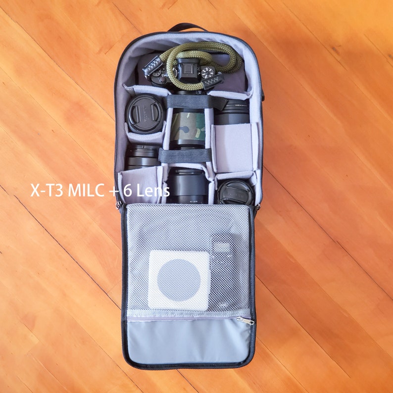 Camera Bag Backpack Photo Insert Padded for 15/17 Fjallraven Etsy