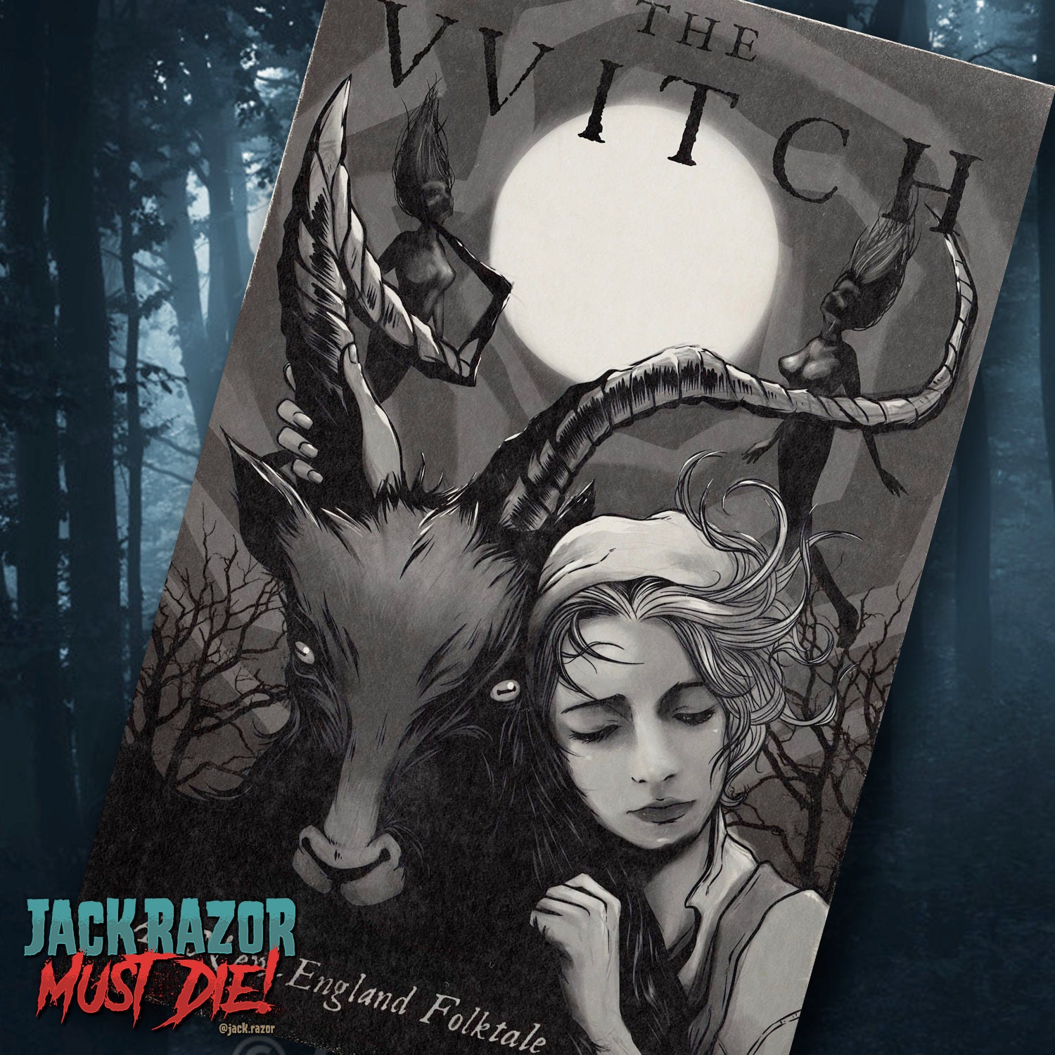 The Witch Vvitch Print - Etsy