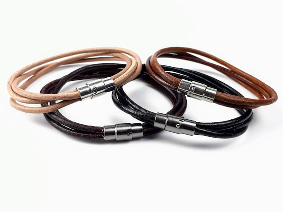 Braccialetto in pelle - Gioielli - Bracciali e cavigliere - di Coc