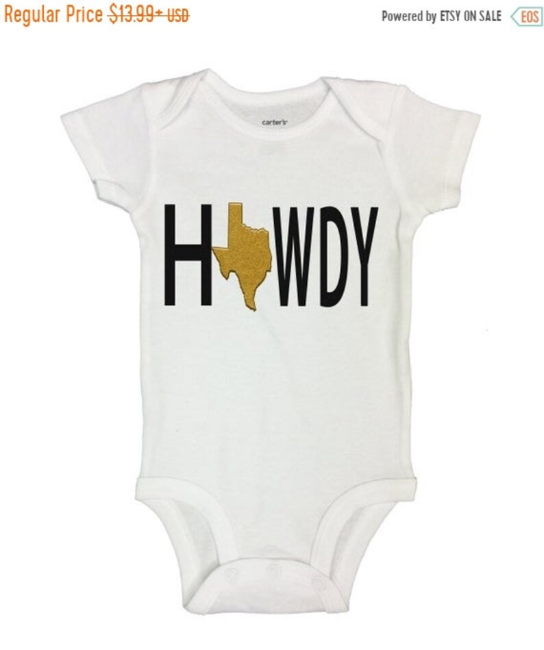 Sports Fan - Christmas in July SALE Cute Baby and Kids Shirts HowdyTexas Local City Collection Southern Proud Rompers and Bodysuits