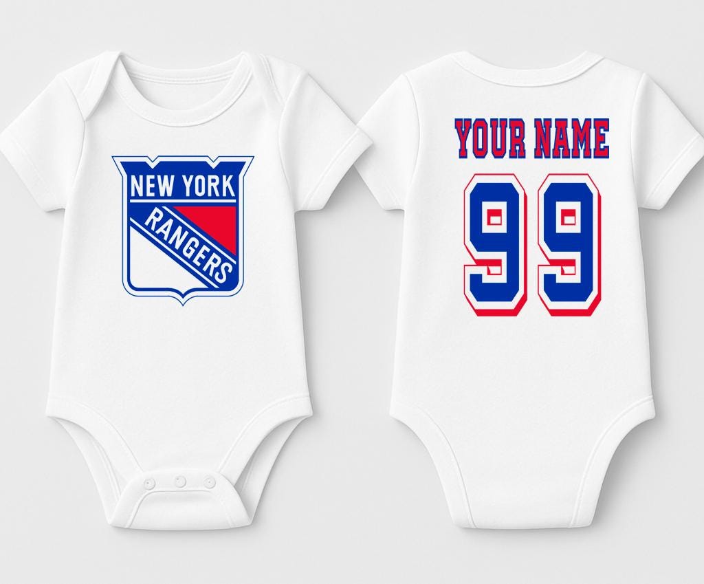 Personalized Las Vegas Knights Hockey Jersey Bodysuit - Baby and Kids Custom Sports Shirts - Newborn - Toddler Sizes (Pick Name and Number)