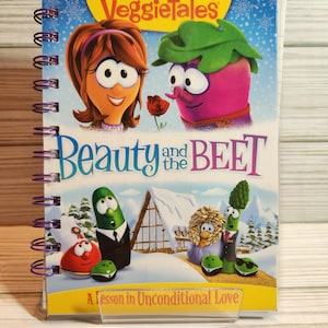 Veggie Tales Notebook Journal Beauty and the Beet - a Lesson in Unconditional Love