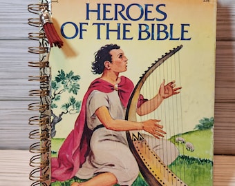 Heroes of the Bible Golden Book notebook journal