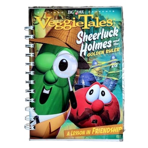 Veggie Tales Notebook Journal - Sheerluck Holmes and the Golden Ruler - a Lesson in Friendship