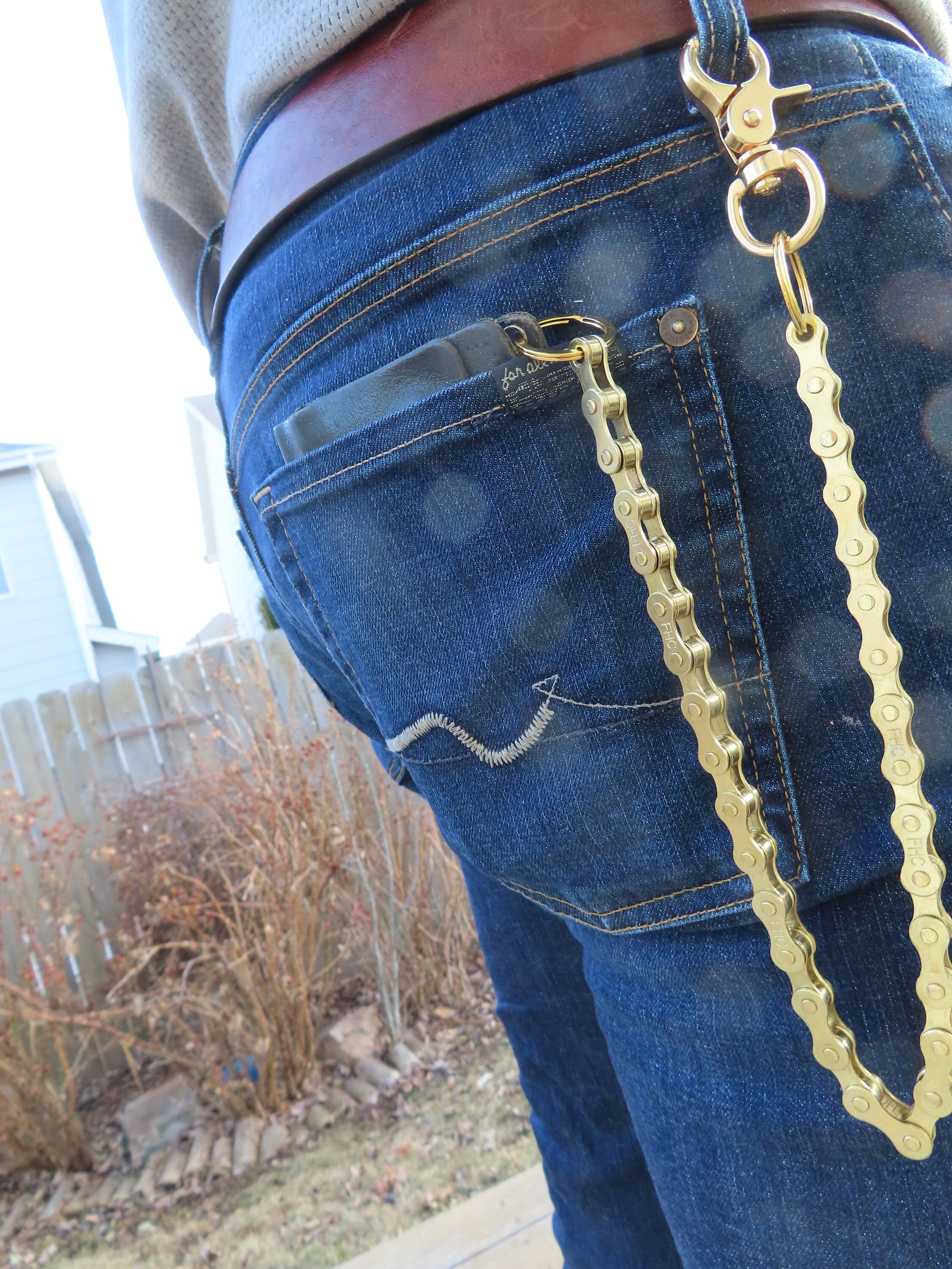 Wallet Chain From Bike Chain Handcrafted With 2