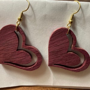 Heart earrings