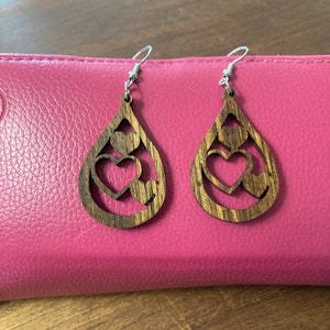 Heart earrings