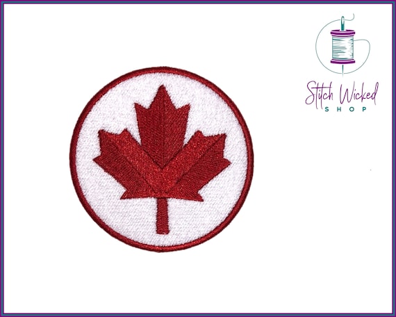 Canadian Maple Leaf Embroidered PATCH/BADGE 