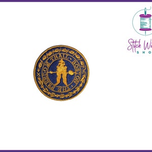Freedom Trail Boston Bestickter Aufnäher, Freedom Trail Patch, Boston Patch, erhältlich als Aufnäher und Aufbügeln Aufnäher