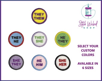 They Them Patch - Etsy