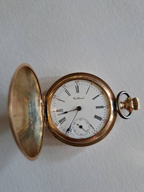 Waltham Ladies Pocket Watch Etsy
