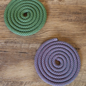 Recycled Rock Climbing Rope Hot Pad  / Trivet