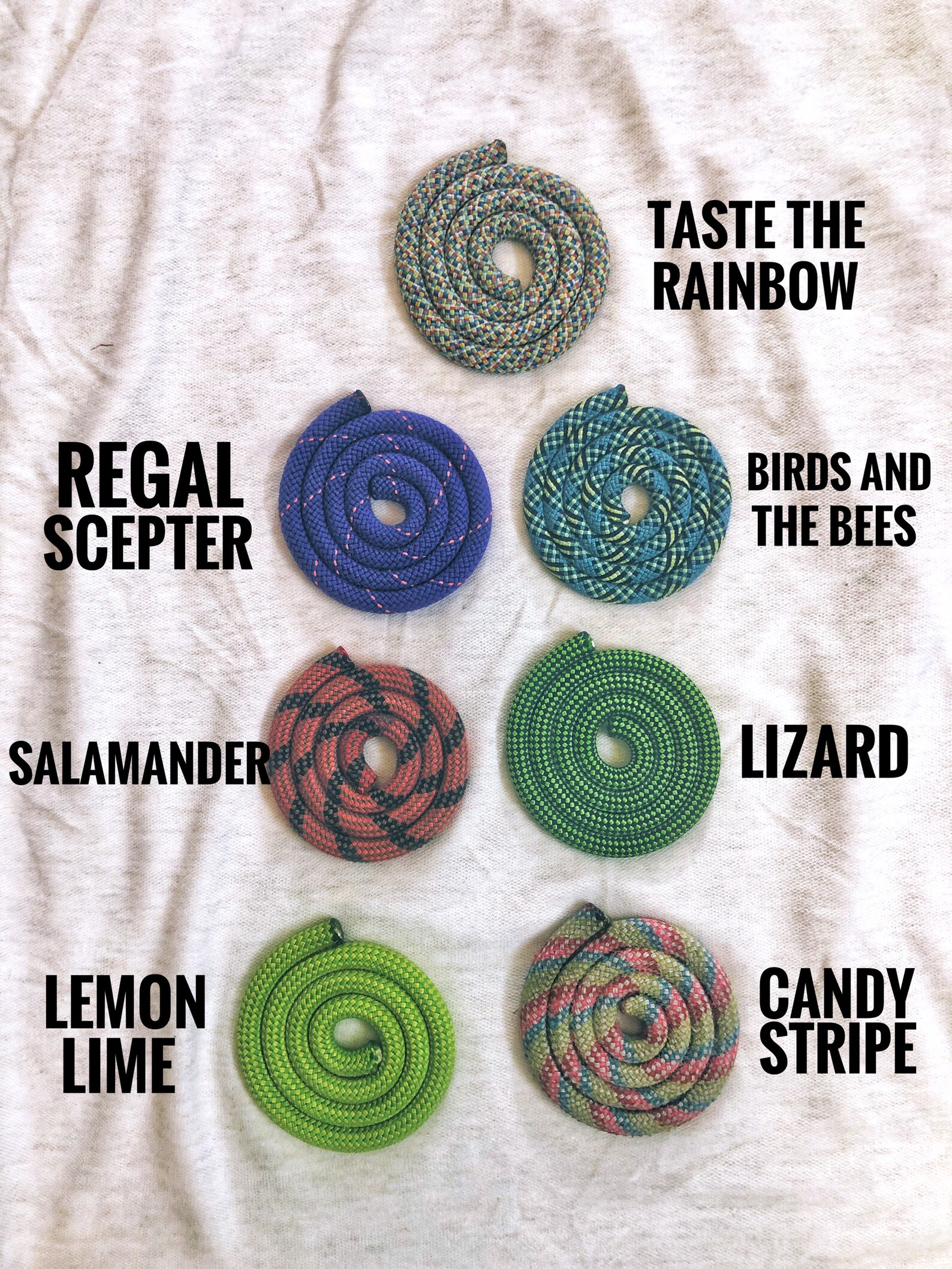 Recycled Climbing Rope Coasters Etsy