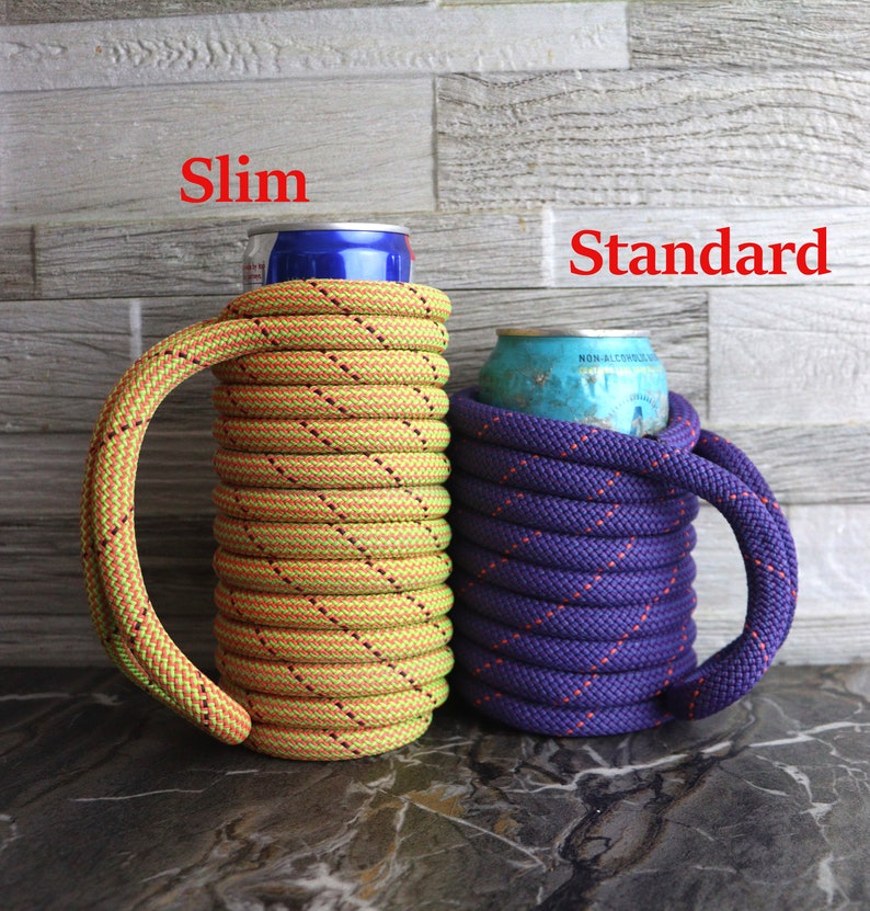 Recycled Climbing Rope Can Cozy image 2