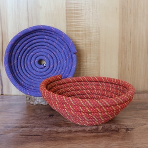 Recycled Rock Climbing Rope Bowl - Homewares & Storage