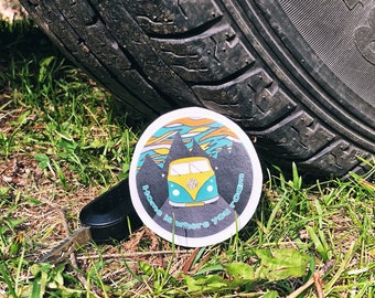 Vanlife Sticker "Home is Where You Roam"