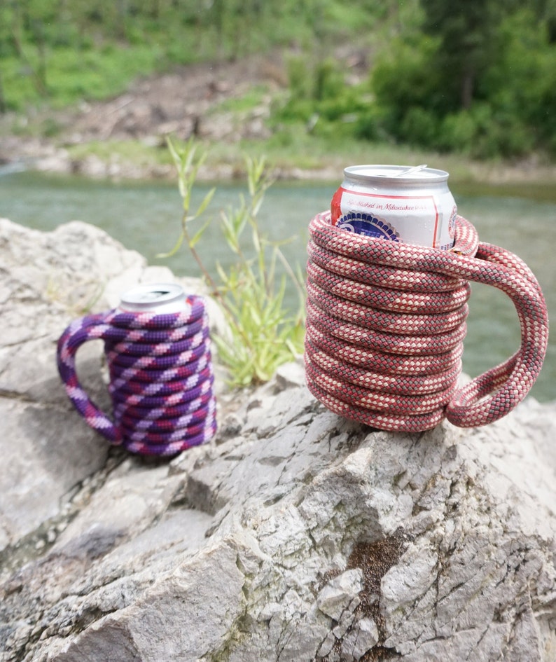 Recycled Climbing Rope Can Cozy image 1