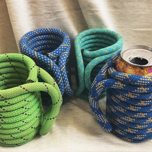 Recycled Climbing Rope Coasters Etsy