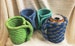 Recycled Climbing Rope Can Cozies 