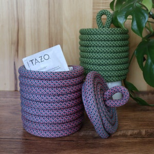 Recycled Rock Climbing Rope Caddies - Homewares & Storage