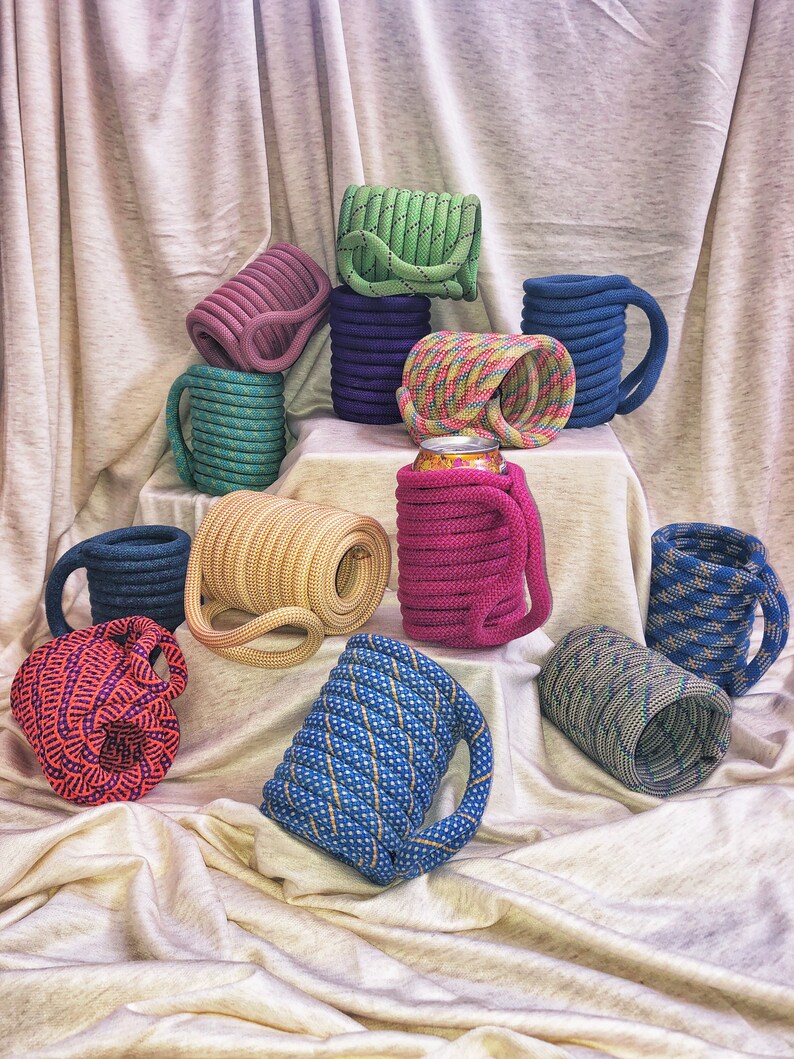 Recycled Climbing Rope Can Cozy Etsy