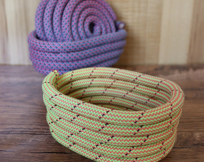 Recycled Rock Climbing Rope Coaster Caddy- Homewares & Storage