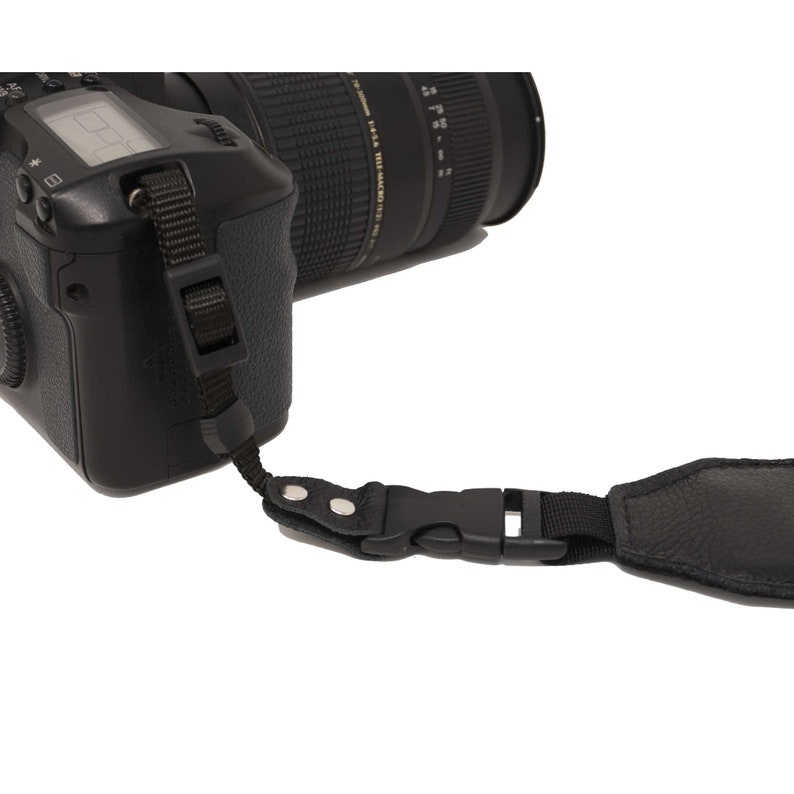Plaid Camera Scarf Strap