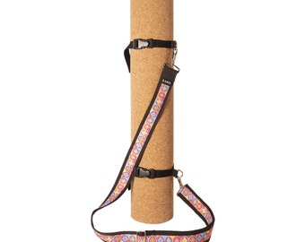 Yoga Mat Strap - Pink Diamonds