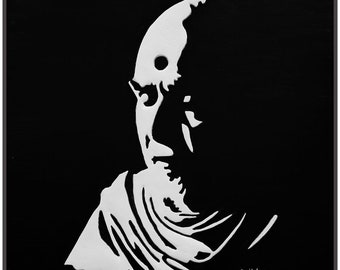 3-Dimensional Plaster Art - Mahant Swami