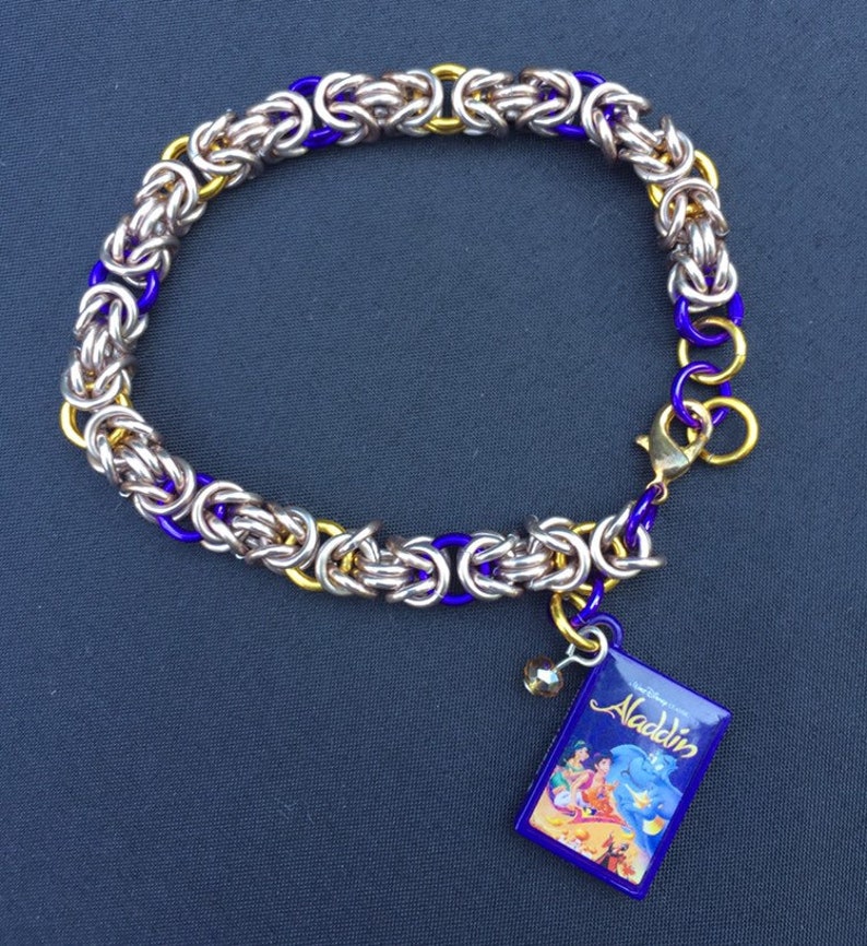 disney aladdin charm bracelet