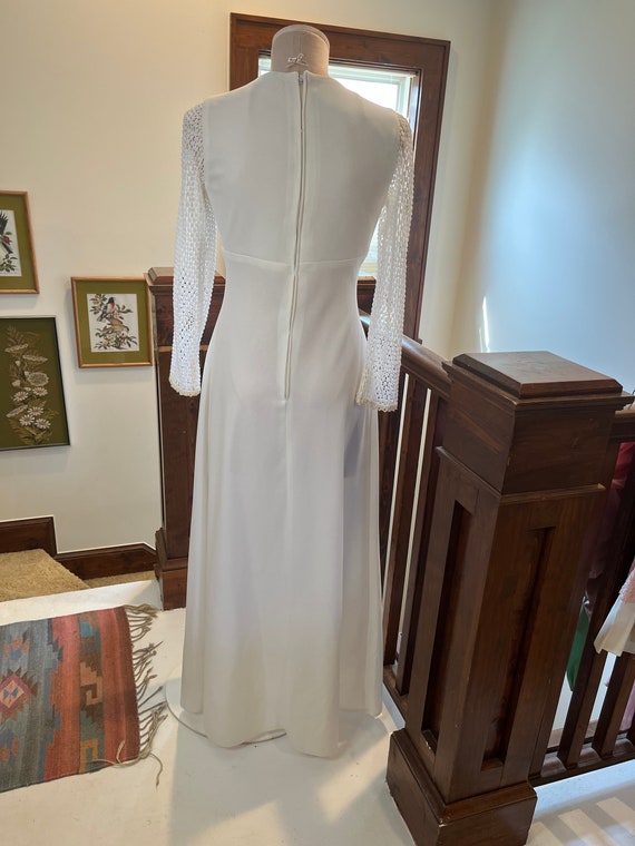 White vintage Dress small - image 6
