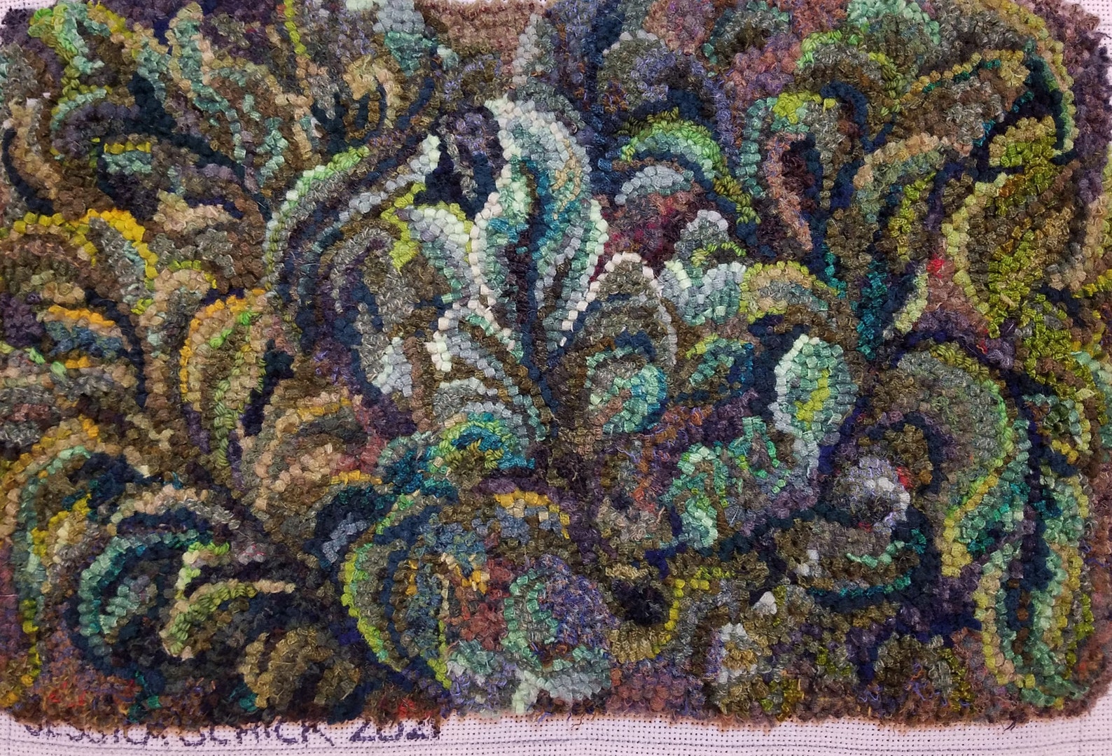 Lush Rugs Lush Foliage-rug Hooking DIGITAL PATTERN Multiple Size PDF Files - Etsy