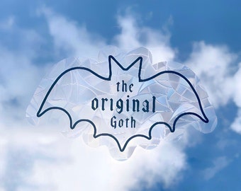 The Original Goth Suncatcher - Window Decal, Bat Holographic Sticker, Rainbow Maker,Boho Decor,Crystal Prism, Alternative Home Decor