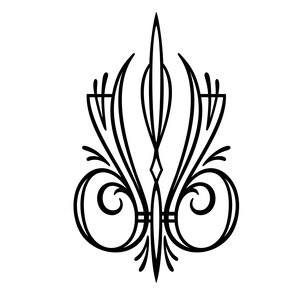 Pin Striping | Swoosh | Swish | Swirl | Line Art | Deco | Extensive Viny Colors | Custom-cut vinyl stickers for car, cup, and unique gifts