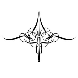 Pin Striping | Swoosh | Swish | Swirl | Line Art | Deco | Extensive Viny Colors | Custom-cut vinyl stickers for car, cup, and unique gifts