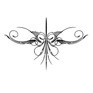 Pin Striping | Swoosh | Swish | Swirl | Line Art | Deco | Extensive Viny Colors | Custom-cut vinyl stickers for car, cup, and unique gifts