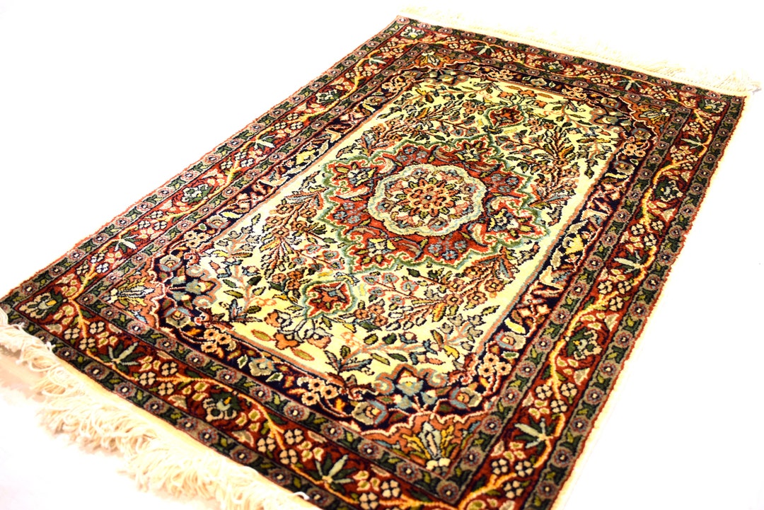 Luxury Handmade Rug Handwoven Rug Persian Design Home Decorative Rug ...
