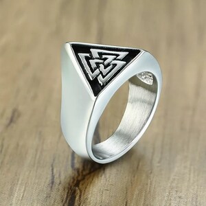 Stunning Men&#39;s Solid Ring, Silver Ring, 925 Sterling Silver, Anniversary Ring, Birthday Gift Men