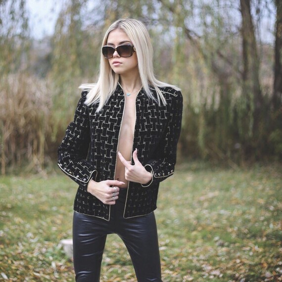 Stardust Velvet Blazer